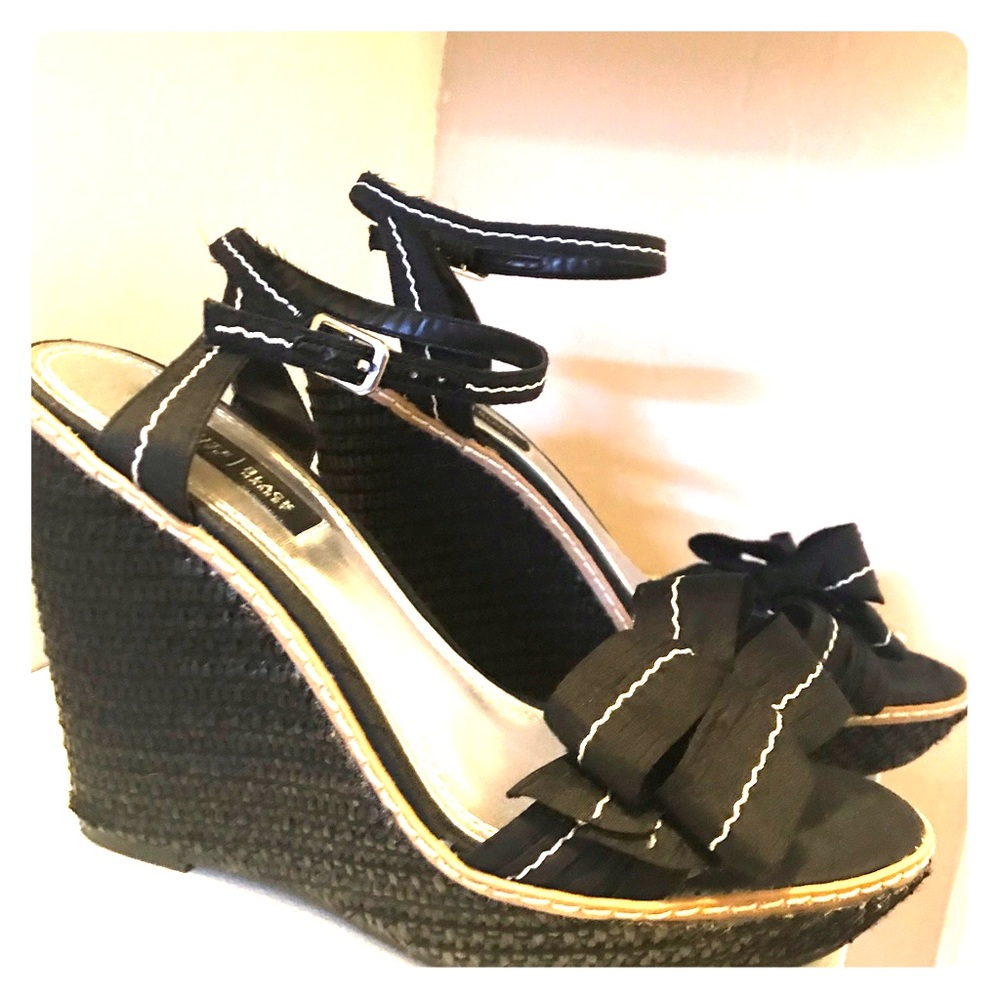 White House Black Market Wedge Sandals